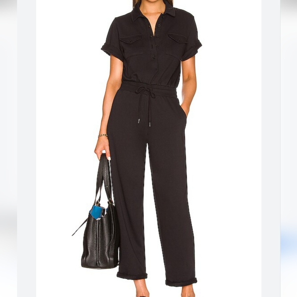 NWT 525 AMERICA | $195 Washed Utility Jumpsuit - Picture 1 of 4